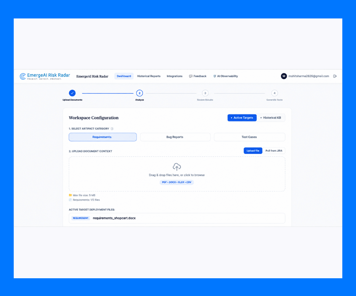 Select a Requirement File